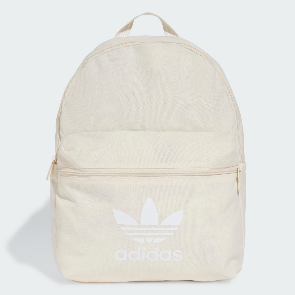 [秉宸] ADIDAS ADICOLOR BACKPK 後背包 米白 IX7459, , large