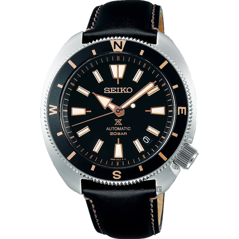 SEIKO 精工 Prospex 陸龜 200米潛水機械錶 4R35-04Y0C(SRPG17K1)