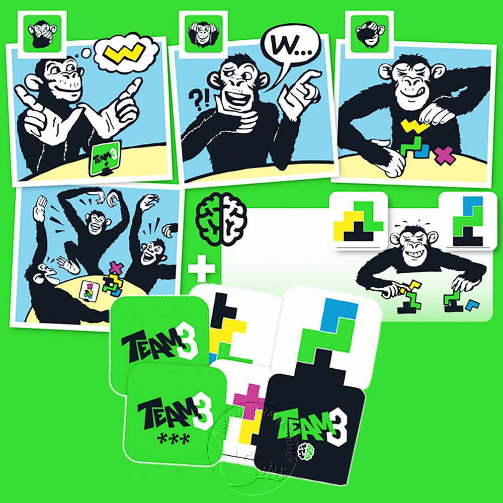 TEAM3 Green, , large