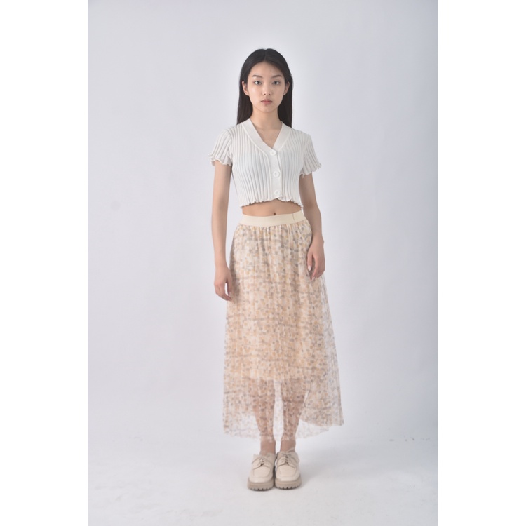 (S) 質感黃色長裙二手衣, , large