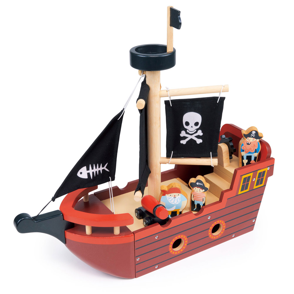 【Mentari】Fishbones Pirate Ship, , large