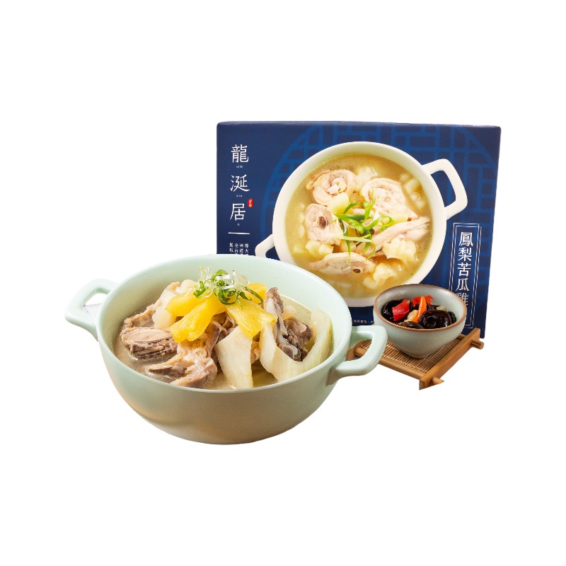 龍涎居 鳳梨苦瓜雞湯750g(冷凍), , large