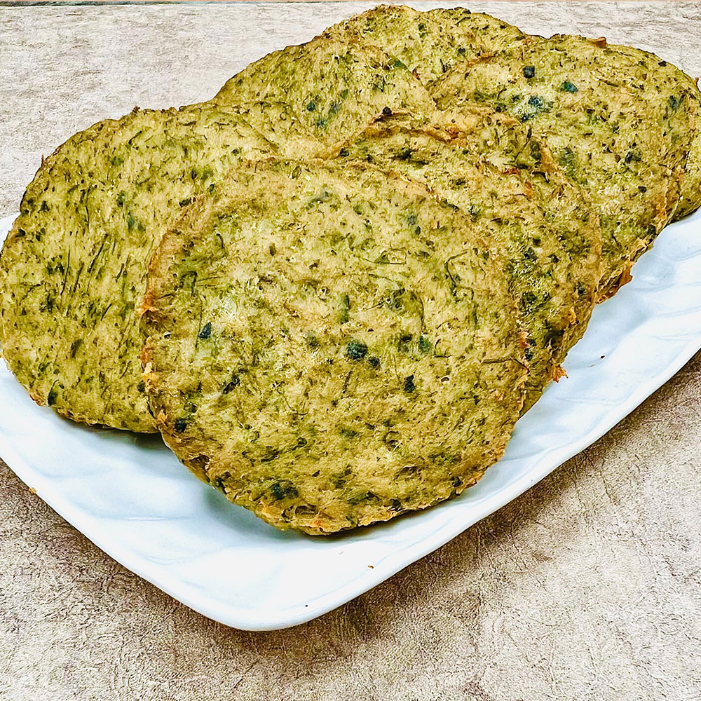 【如意生技】純素滸苔燒排香酥塊兩種平均共6包(600g/包〉(免運費), , large