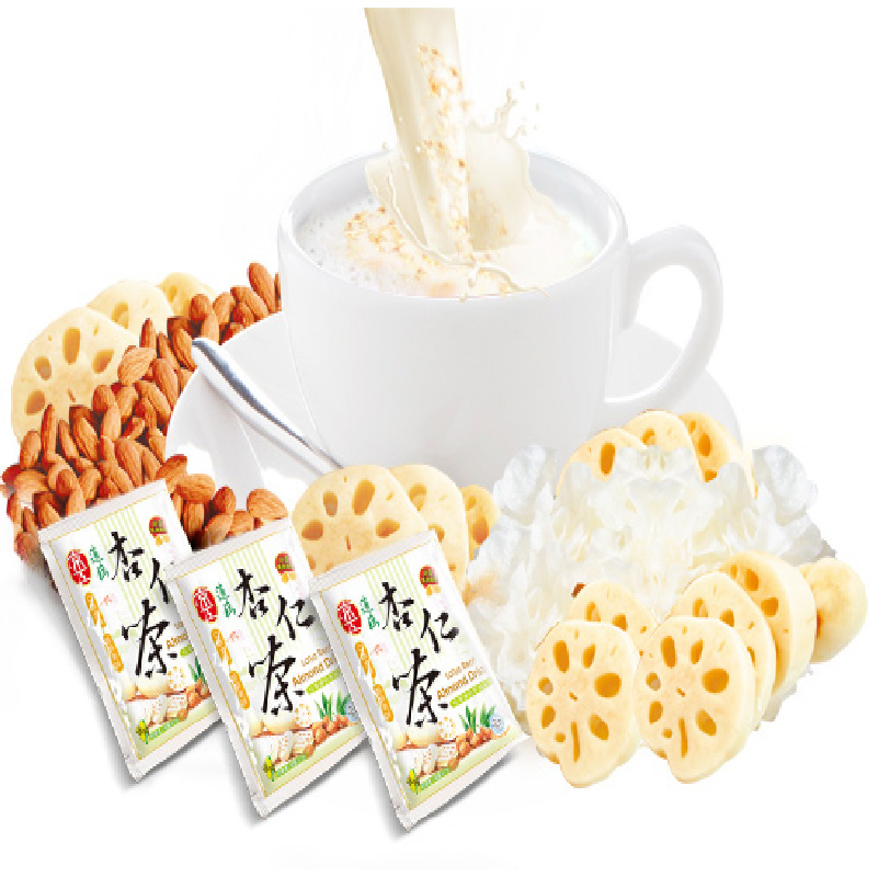 【京工】 蓮藕杏仁茶 30 g*30包/盒 即沖即飲 常温 奶素食, , large