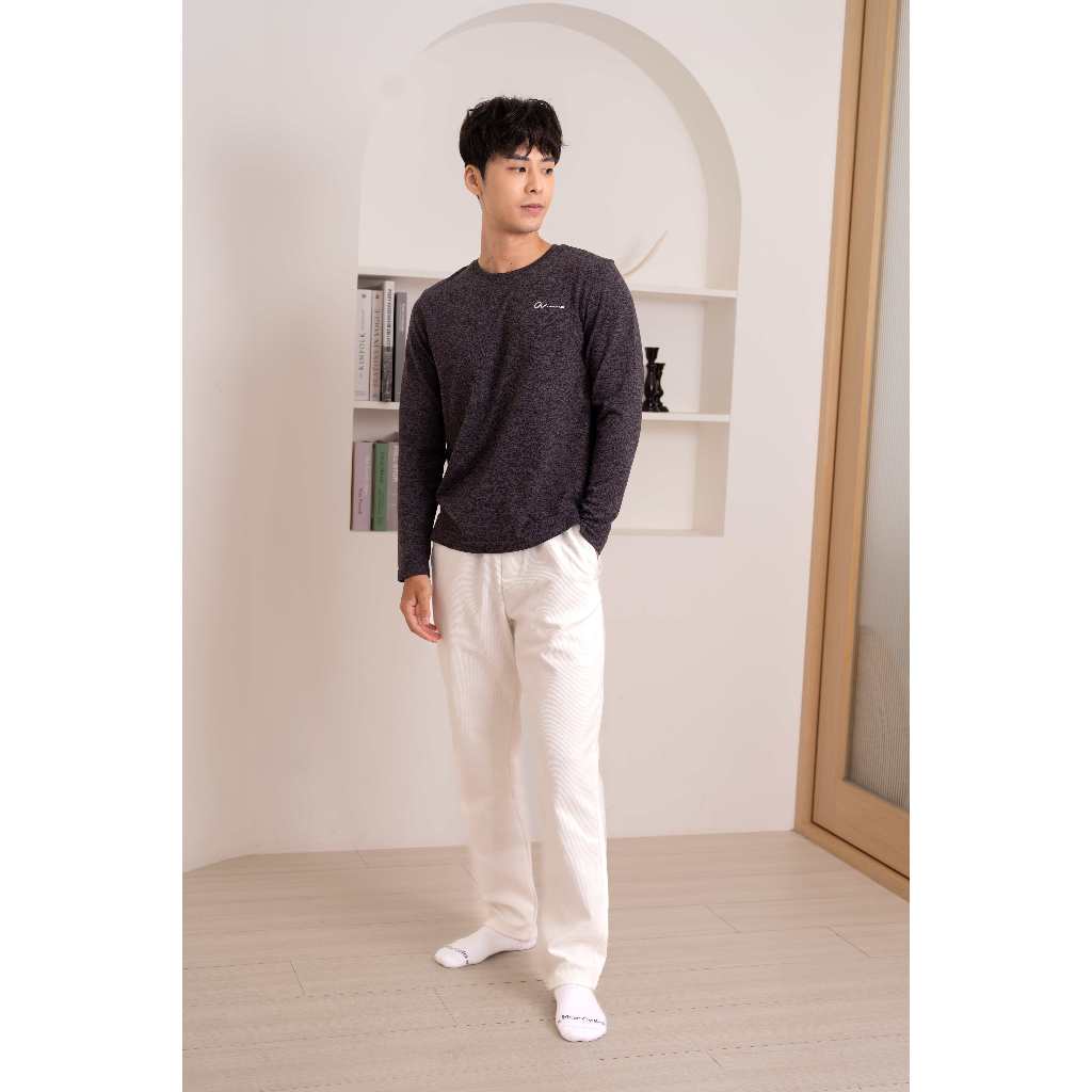 【Cheau Chi 】Graphene Thermal Base Layer Top - Antibacterial, Odor Control, Far-Infrared, Made in Taiwan, , large