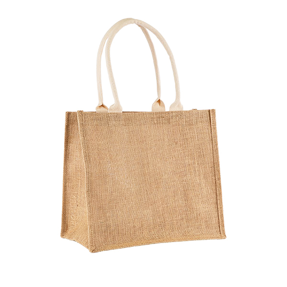 HOUSUXI Jute shopping bag - (big), , large