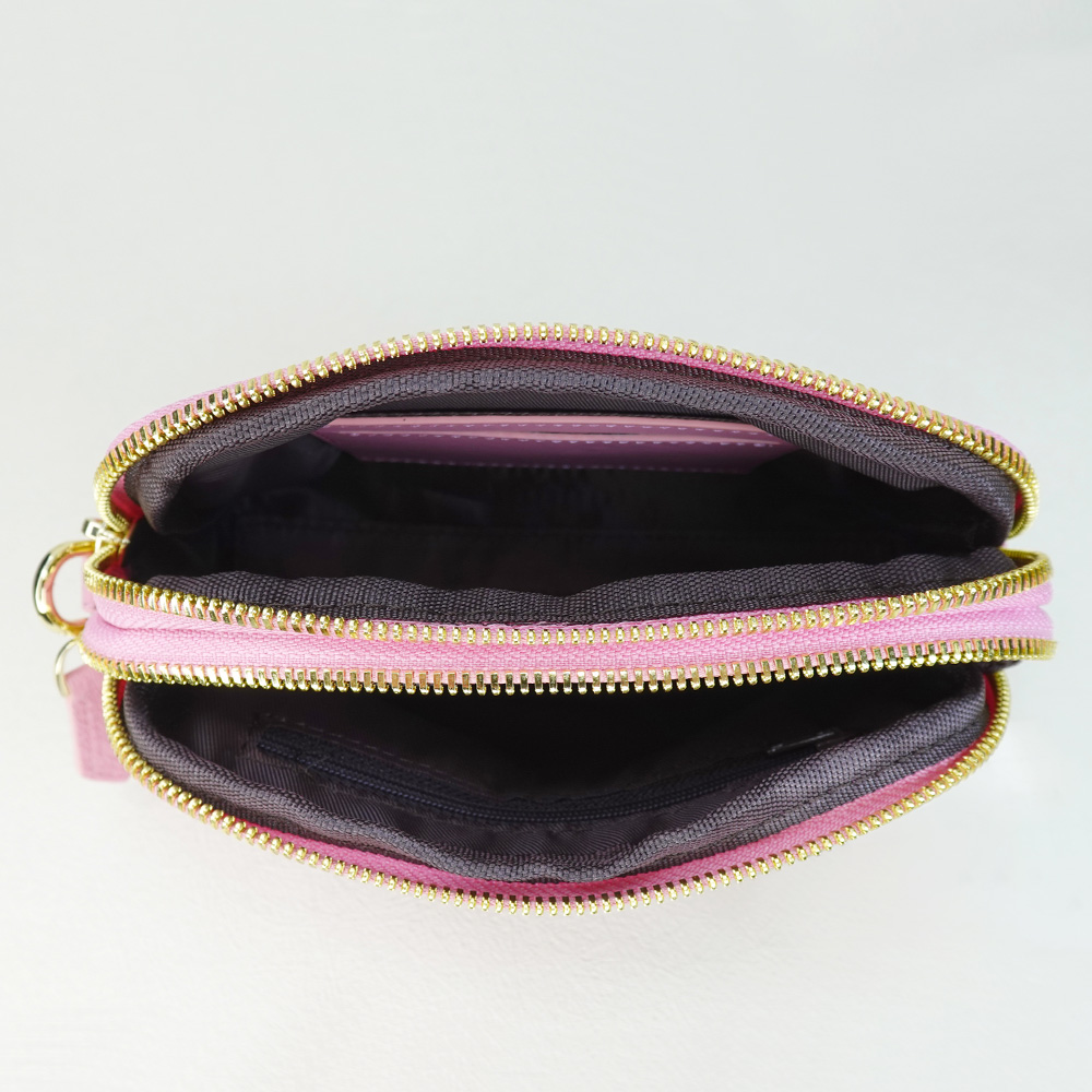 【M2nd】悠特蒂鴕鳥皮多功能斜揹包-楓紅(T75A), , large