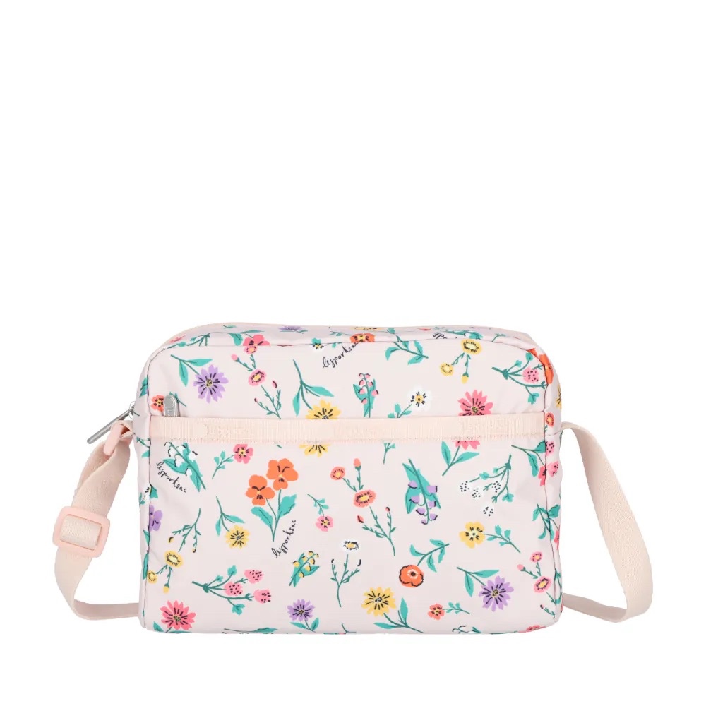 LeSportsac DANIELLA CROSSBODY 拉鍊斜背包 - 輕舞野花, , large
