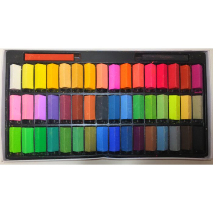 AP 48色（短型）柔性粉彩條*容易掉粉，不介意再購買, , large