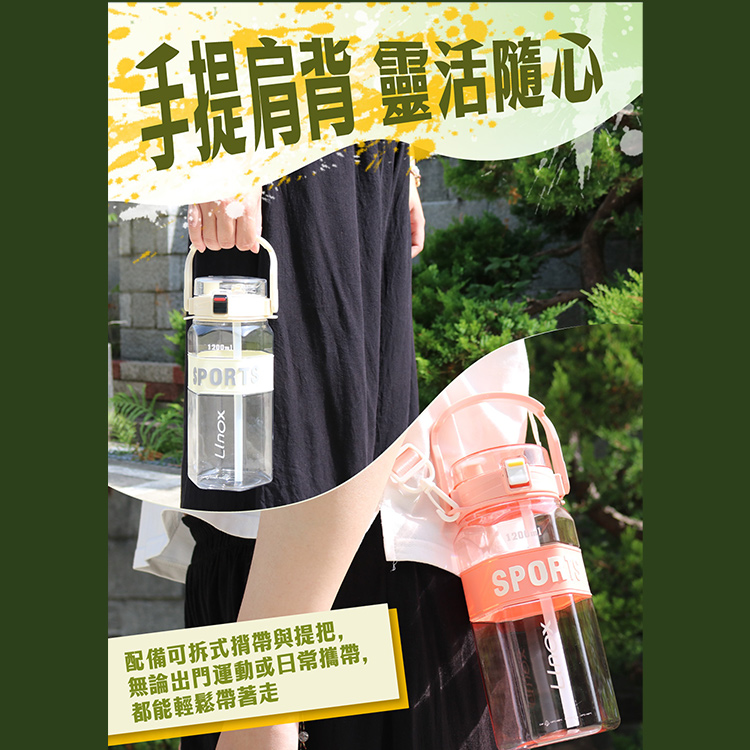 LINOX極限運動水壺-1200ml-3支, , large