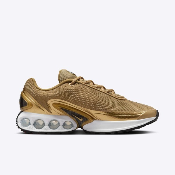 Kixpress-Nike W Air Max DN PRM 女 運動休閒鞋 慢跑鞋 氣墊 緩震 未來感 金 [HJ9638-700], , large