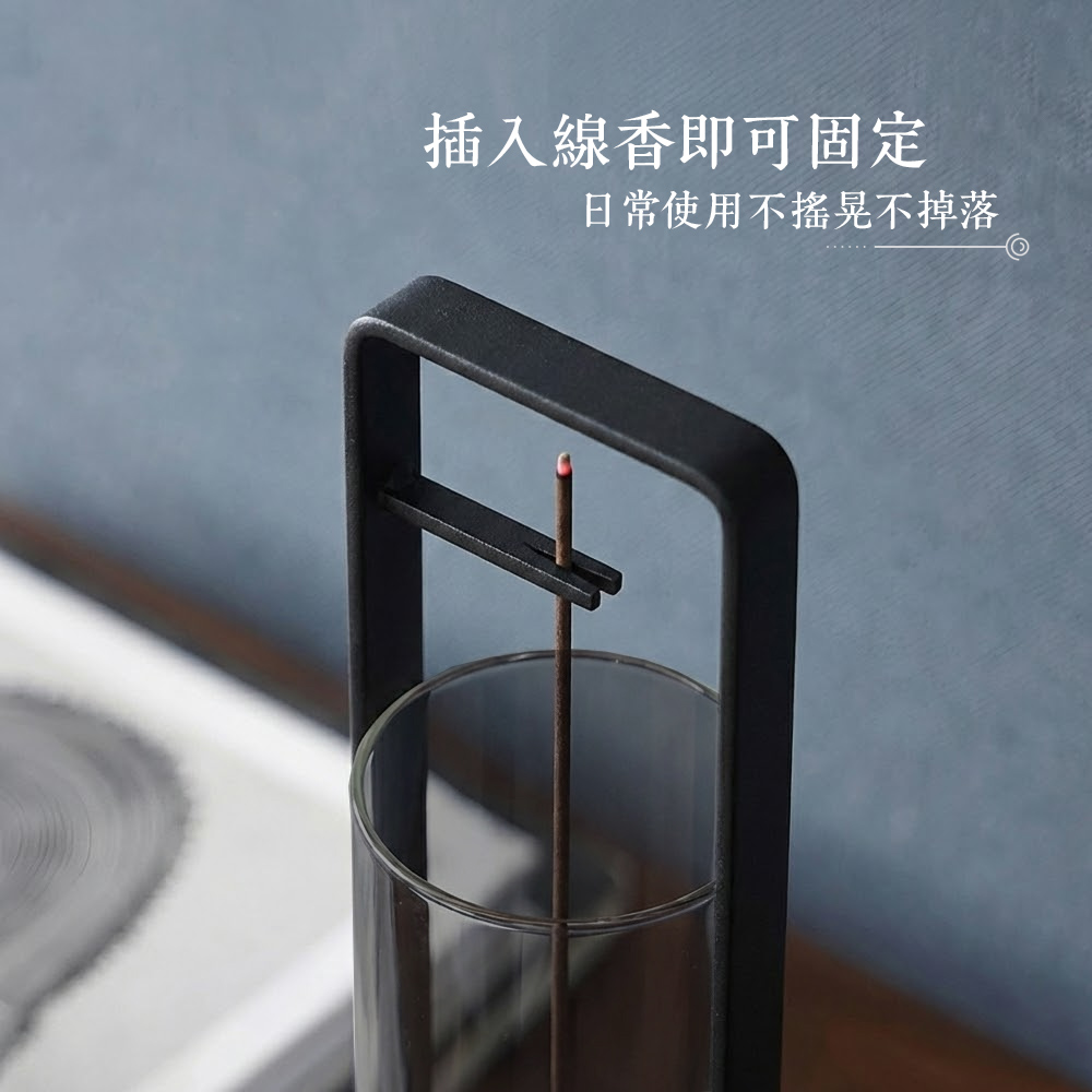 【上手家居】倒掛線香座-黑色(香插/線香爐/香座/線香台), , large