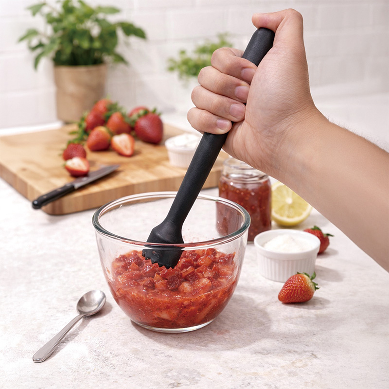 [巴果果]研磨棒 調理棒 料理用具 烘培器具 碎肉頭 平頭  披薩頭 塑料, , large