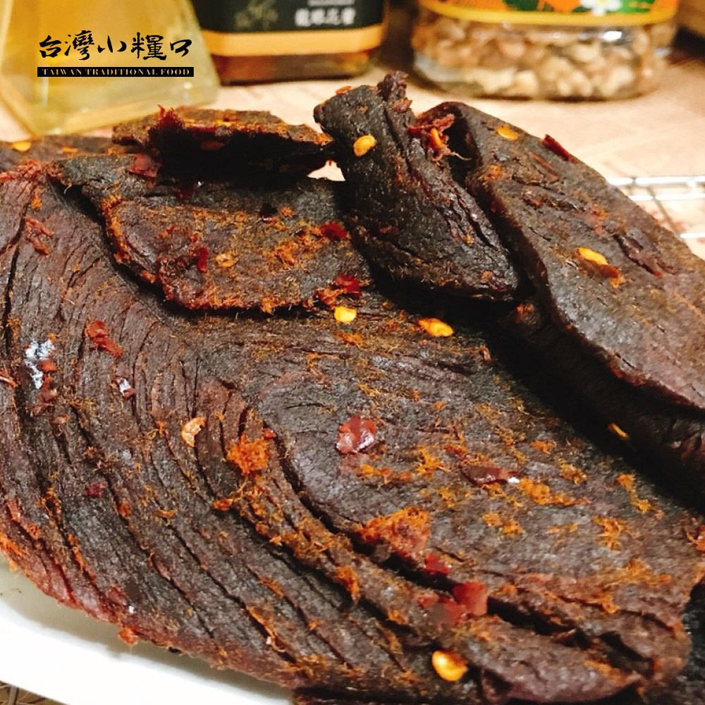 【台灣小糧口】麻辣牛肉乾 120g*1包, , large