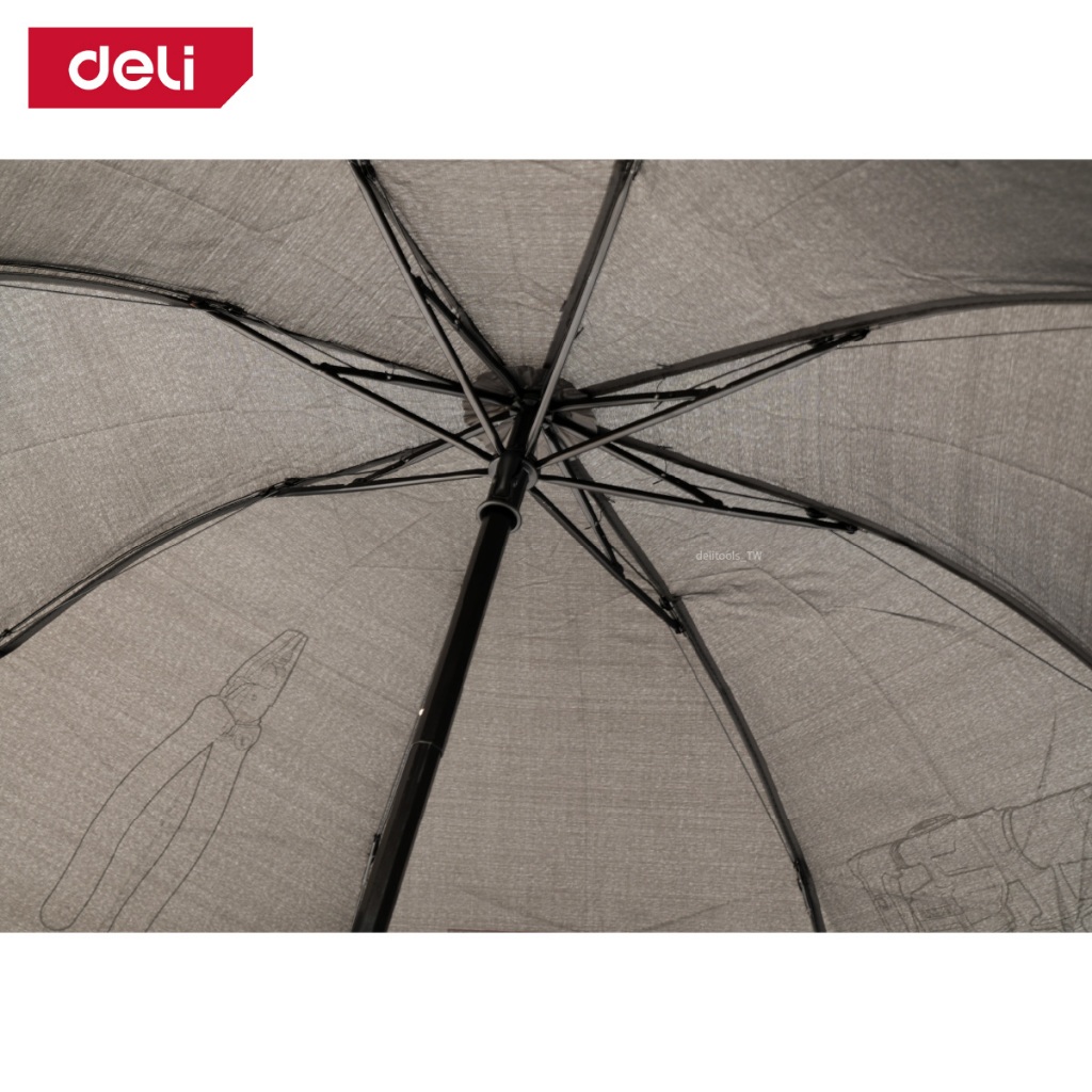 【得力工具 deli tools】工具 摺疊傘 反向摺疊傘, , large