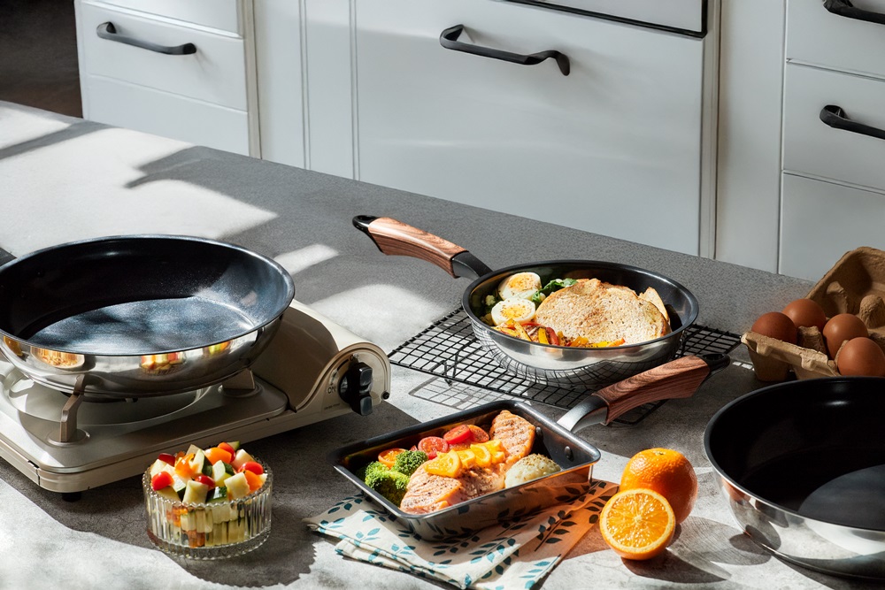 【hokua】Mecera Zero Ceramic IH Non-stick egg pan 13x18cm, , large