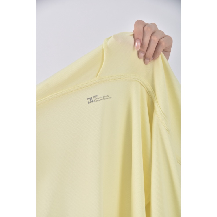 (XL) net質感連帽黃色外套二手衣, , large