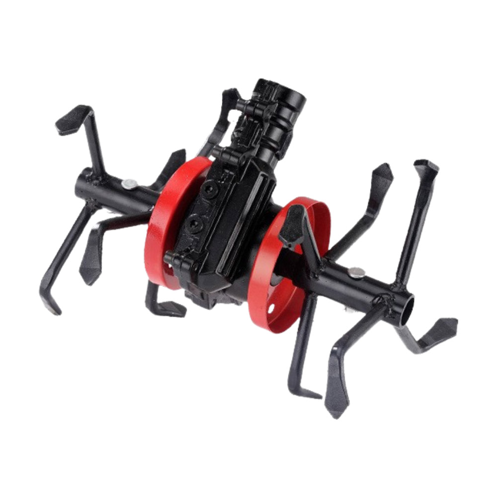 Small tillager accessories - New six-claw deep tillage wheel 28x9 teeth, , large