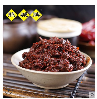 鵑城牌郫縣豆瓣醬 正宗四川黑豆瓣一級一年豆瓣醬1000g（不含肉）, , large