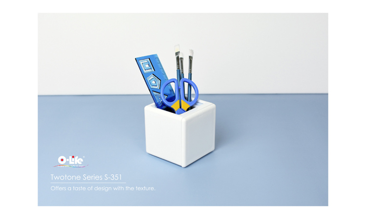 【O-Life】Retractable Storage Box-Blue, , large