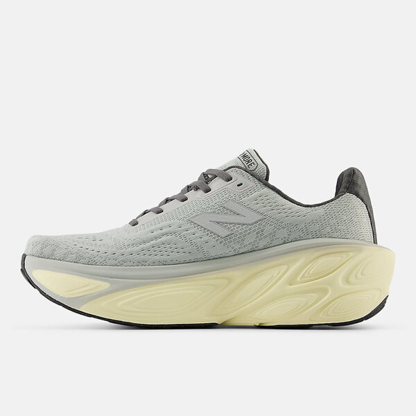 New Balance Fresh Foam X More V5 男 慢跑鞋 2E寬楦 緩震 灰綠 [MMORLJ5], , large