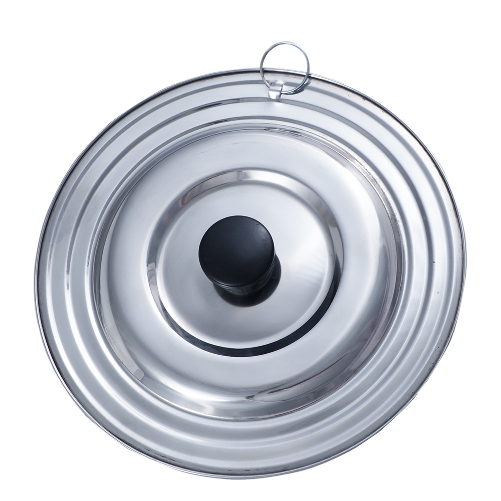 日本進口ECHO不鏽鋼通用鍋蓋-16~20cm鍋用-2入