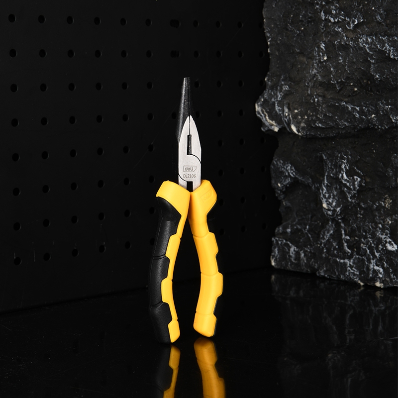 【得力工具 deli tools】6"尖嘴鉗 升級款 Semi-Pro系列, , large