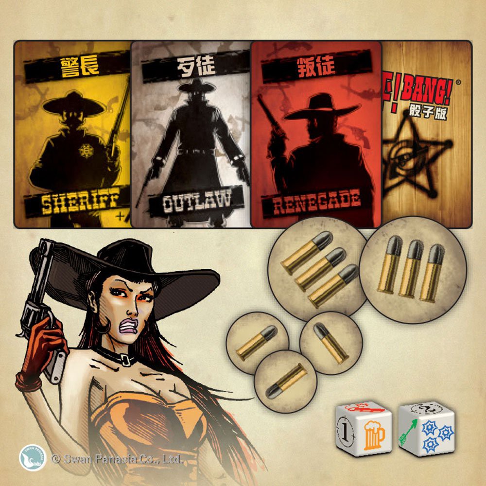 BANG! THE DICE GAME, , large