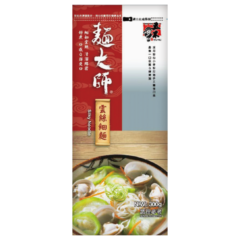 五木麵大師雲絲細麵300g, , large