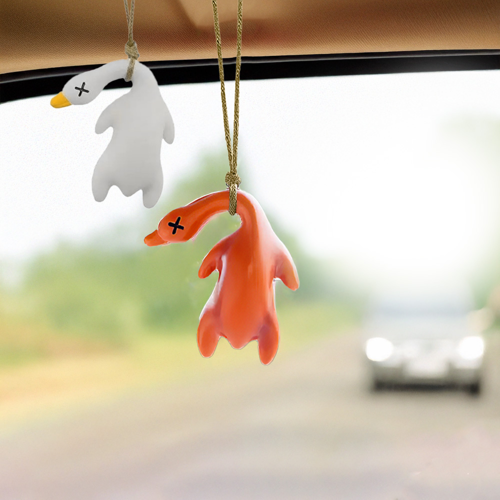 【上手家居】安全樹脂變色烤鴨-6cm 變色款(烤鴨吊飾/紫外線烤鴨/烤鴨變色/變色鴨), , large