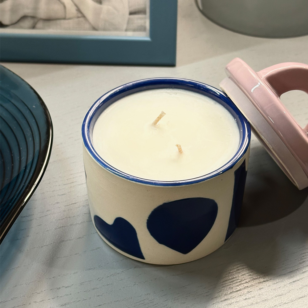 Pablo Pot-Yellow/Lilac Water Lotus & Rose, , large