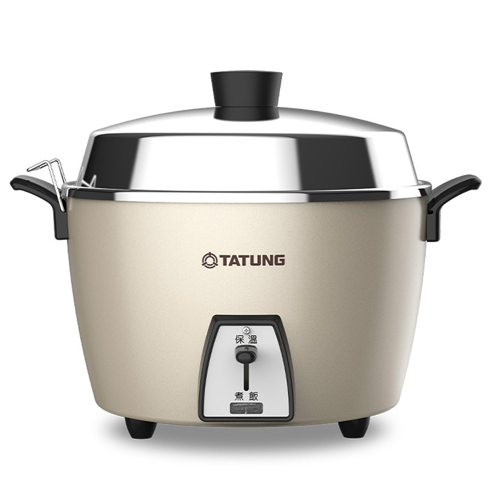 TATUNG Tatung 6-Cup Stainless Steel Accessory Rice Cooker TAC-06L-MCAG, , large
