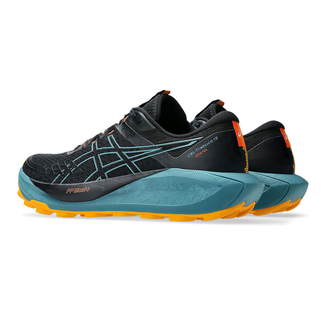 [秉宸] ASICS GEL-TRABUCO 13 GTX 越野跑鞋 黑藍 1011B978-001, , large