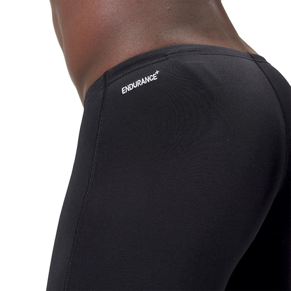 [秉宸] SPEEDO V Cut 男運動四角泳褲 黑 SD8135420001, , large