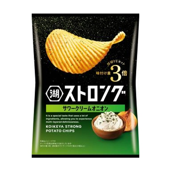 湖池屋酸奶洋蔥味波浪洋芋片