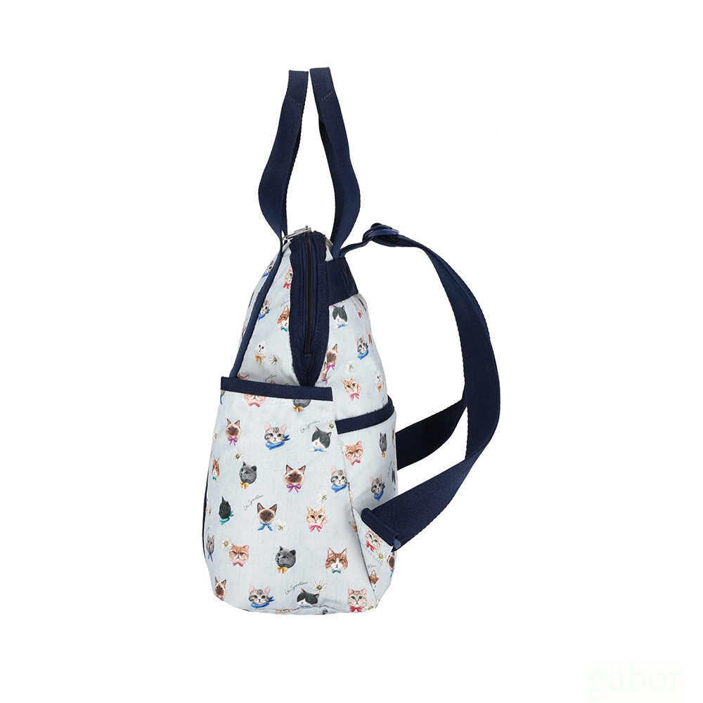 LeSportsac Double Trouble Backpack 手提兩用 後背包 媽媽包 送禮-晴空貓語, , large