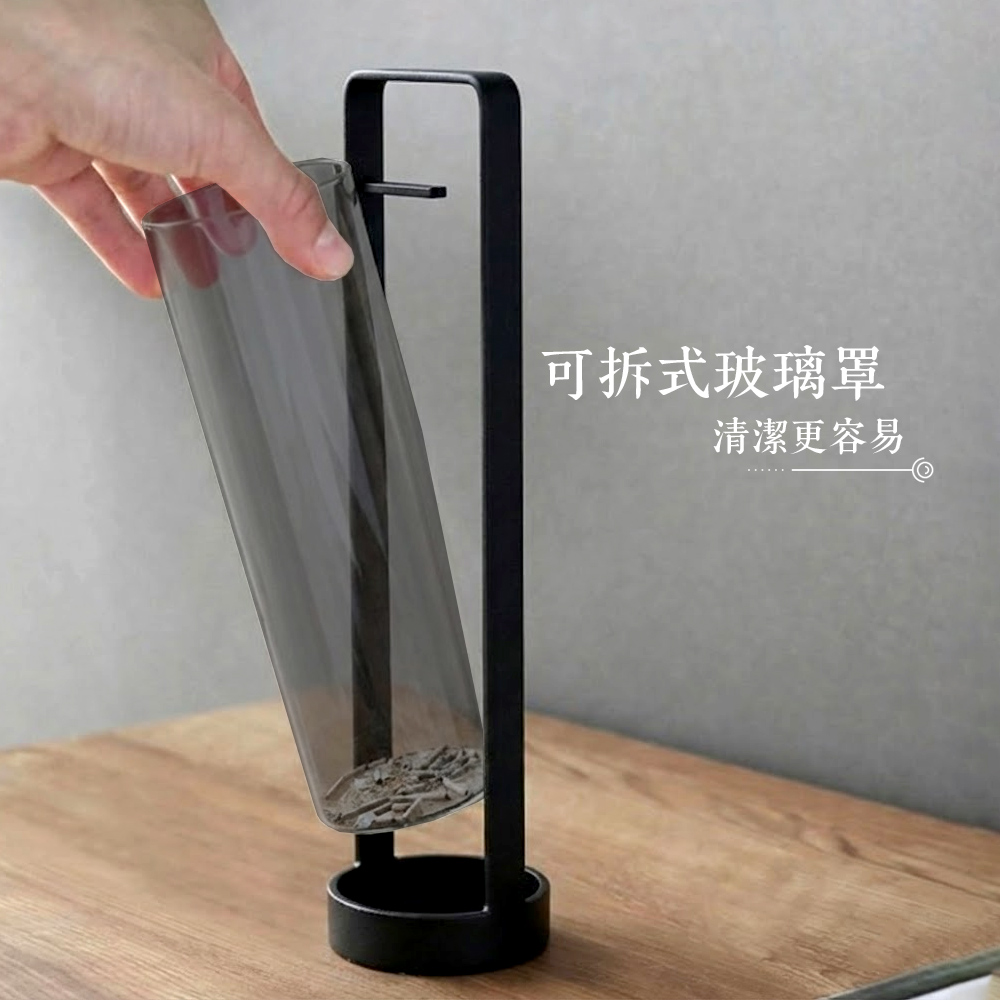 【上手家居】倒掛線香座-黑色(香插/線香爐/香座/線香台), , large