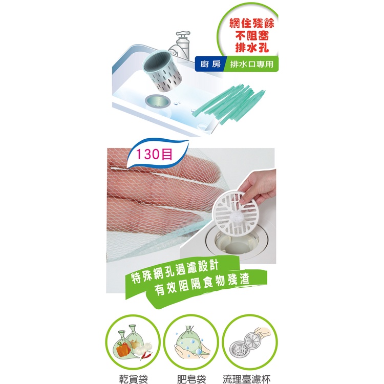 RT-K1507 Sink Strainer Bag-150pcs, , large