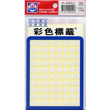 華麗 標籤WL-2030  9mm圓點標籤*藍, , large