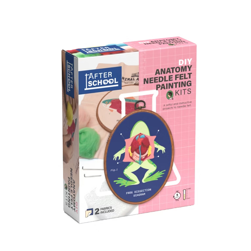 After School - 生物解剖毛氈刺繡套組, , large