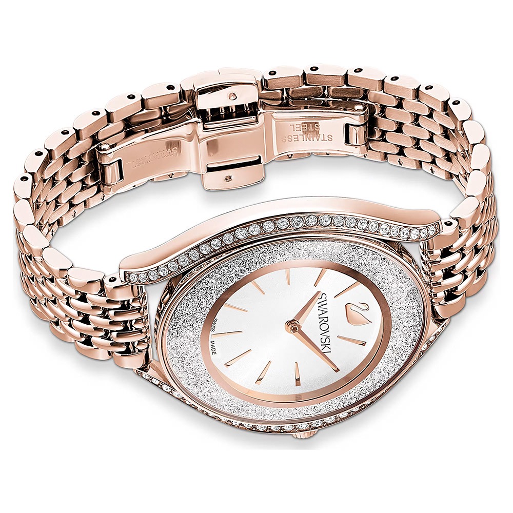 SWAROVSKI 施華洛世奇 Crystalline Aura 送禮 奢華水晶女錶 手錶-35.5mm 5519459, , large