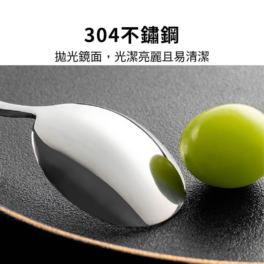 304不鏽鋼餐具 台式湯匙 叉子 湯匙 圓匙【Ho覓好物】大圓湯匙 兒童餐具 不鏽鋼湯匙 甜點匙 咖啡匙, , large