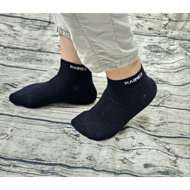 [Kaimei Cotton Industry] 7 pairs set MIT made in Taiwan, Kaimei exclusive brand design Lycra 1/2 deodorant socks 20-24cm, 25-28cm, , large