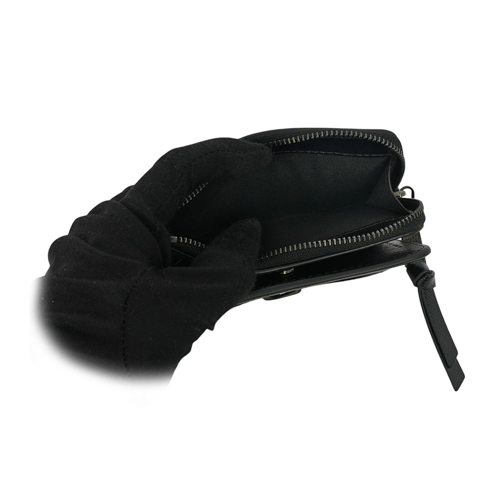 Marc Jacobs THE SNAPSHOT DTM 薄款暗釦迷你二折短夾/黑色, , large