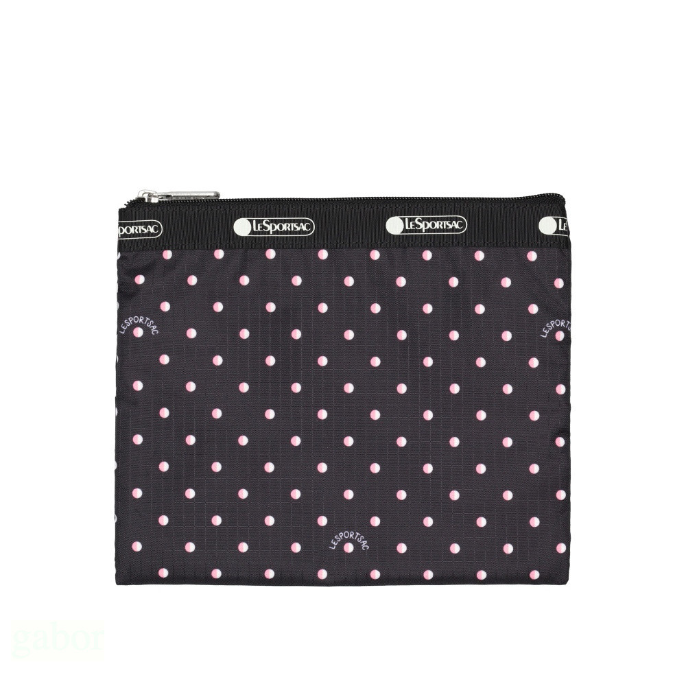 LeSportsac Deluxe Everyday Bag 經典斜背包 送禮-粉色點滴, , large