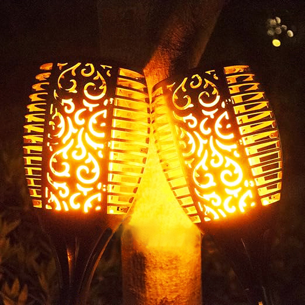 Solar flame lamp (large), , large
