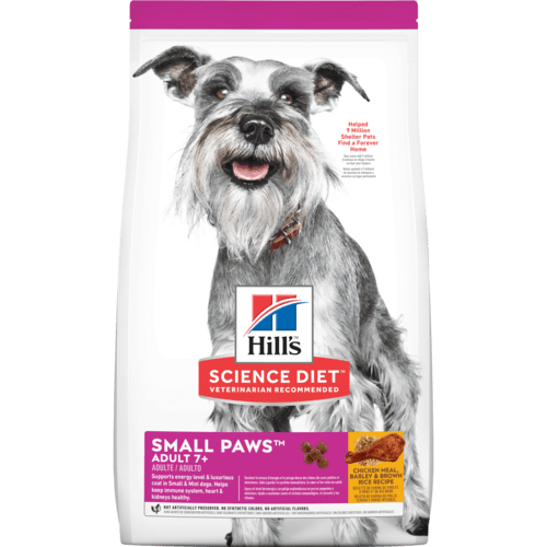 【Hills 希爾思】小型及迷你成犬7歲以上 雞肉大麥與糙米特調食譜1.5KG (603834), , large