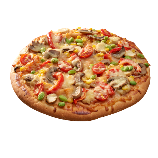 10 Veggie Mushroom Pizza, , large