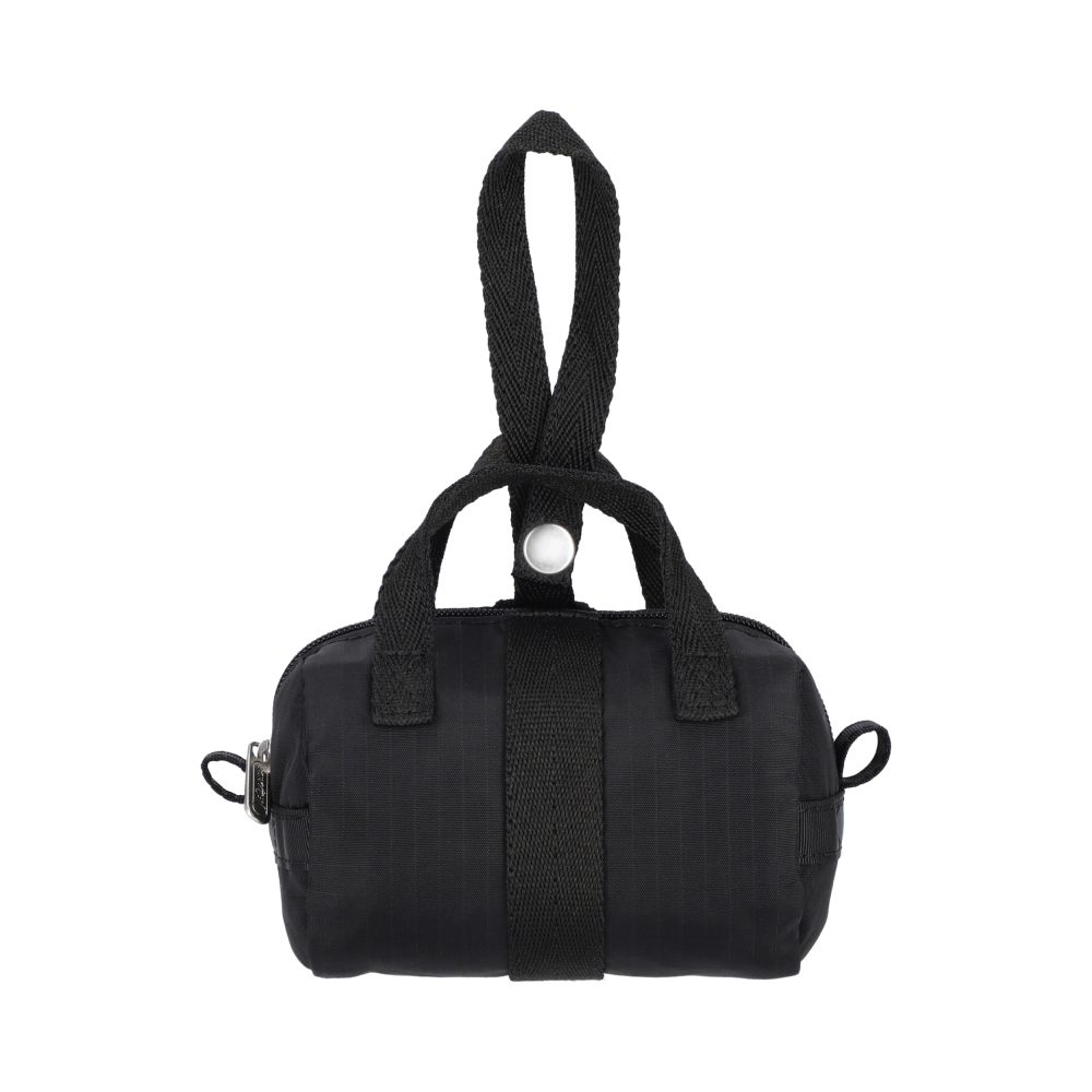 |快速出貨|Lesportsac MICRO ROLL CHARM 迷你圓筒包小吊掛飾零錢包 送禮-永恆黑, , large