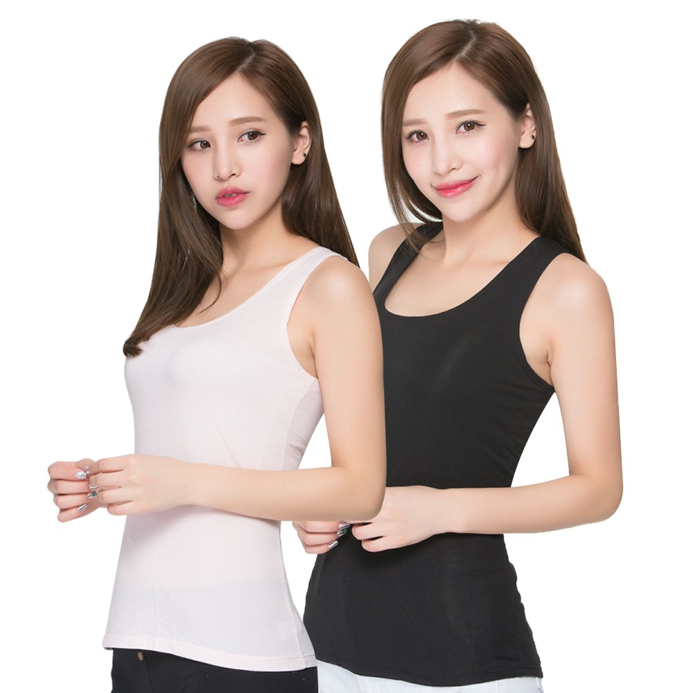 冰礦咖啡涼感輕著女背心-L302 涼感接觸 抑菌消臭, , large